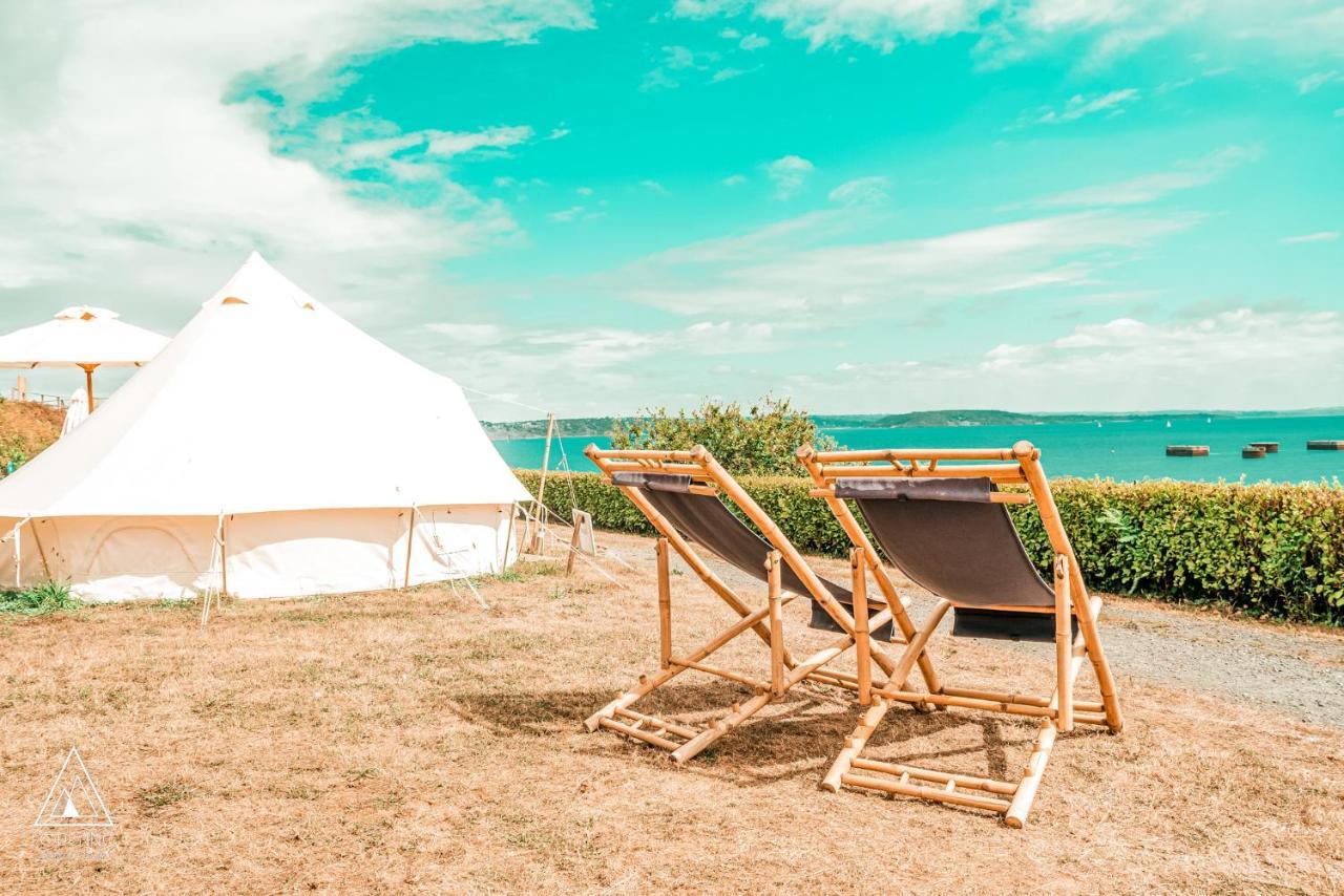 Lodg'Ing Nature Camp Presqu'Ile Crozon Lanvéoc 외부 사진
