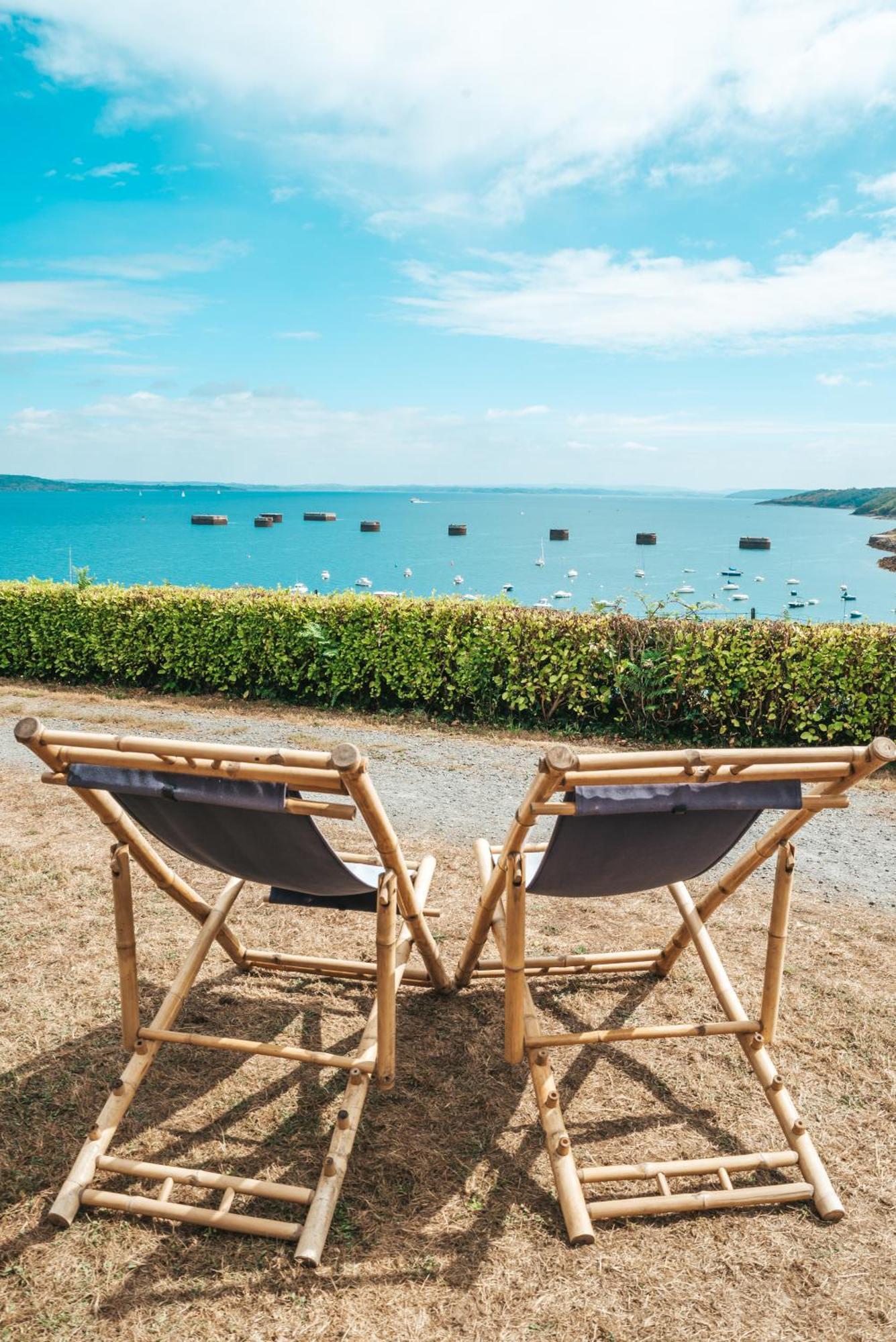 Lodg'Ing Nature Camp Presqu'Ile Crozon Lanvéoc 외부 사진
